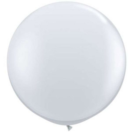 (image for) 60cm Round Latex ~ Diamond Clear (Float time 3+ days)